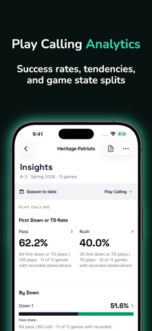 StatHawk: Flag Football Stats Screenshot 7 of 10