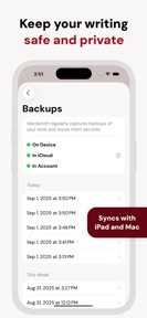Werdsmith: Writing App screenshot