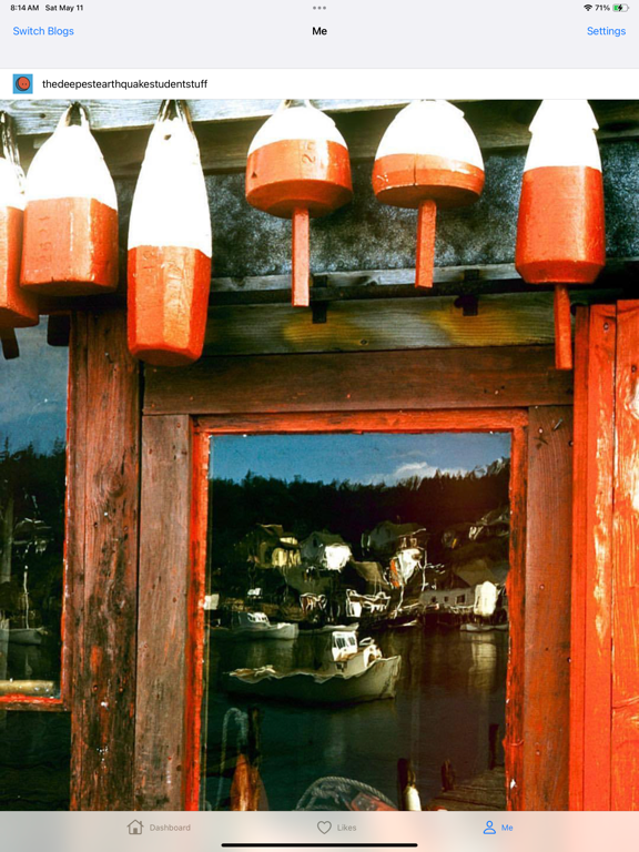 Downpour - Tumble Dumble iPad screenshot 4 - Social Networking app