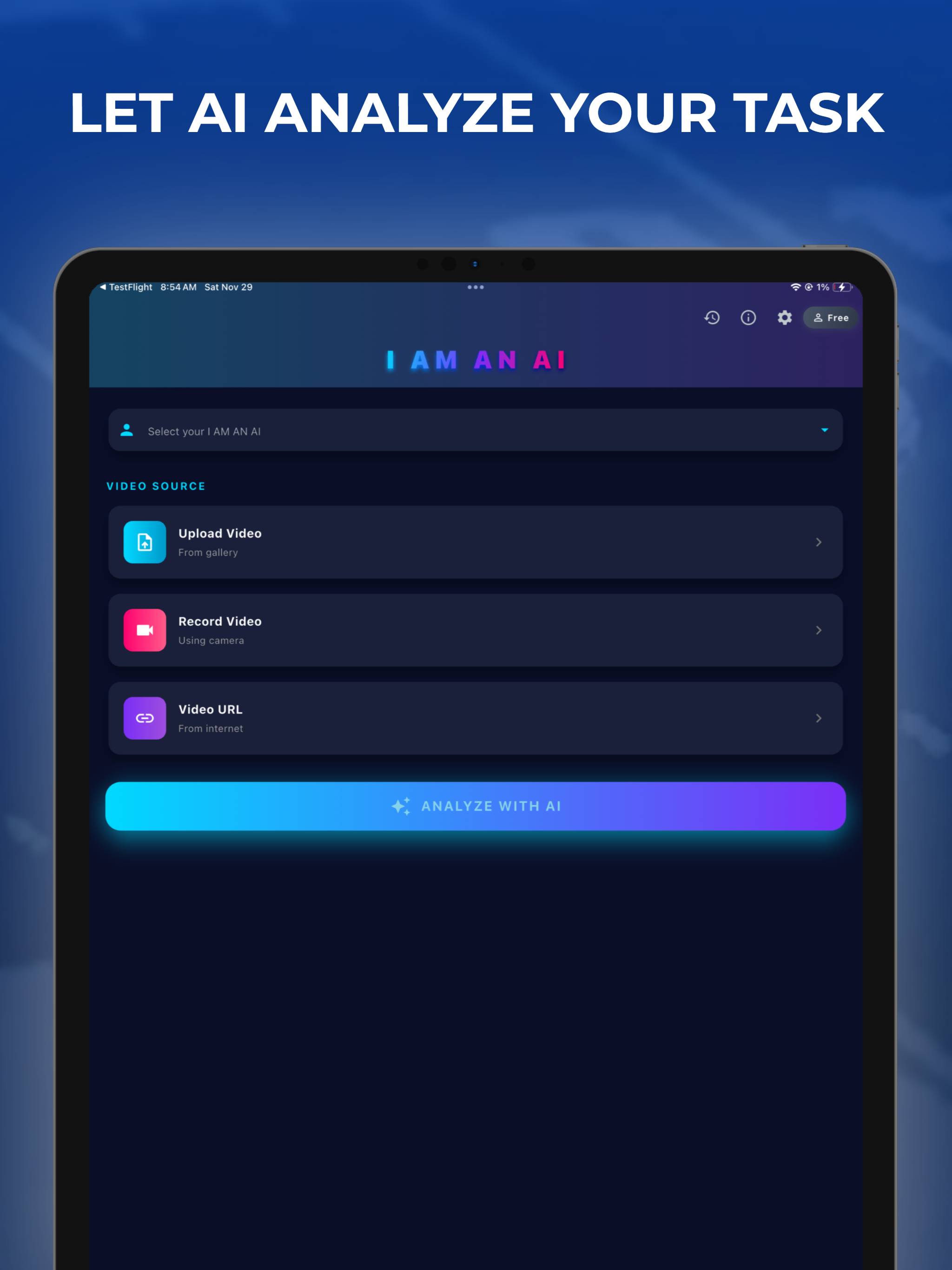 I AM AN AI