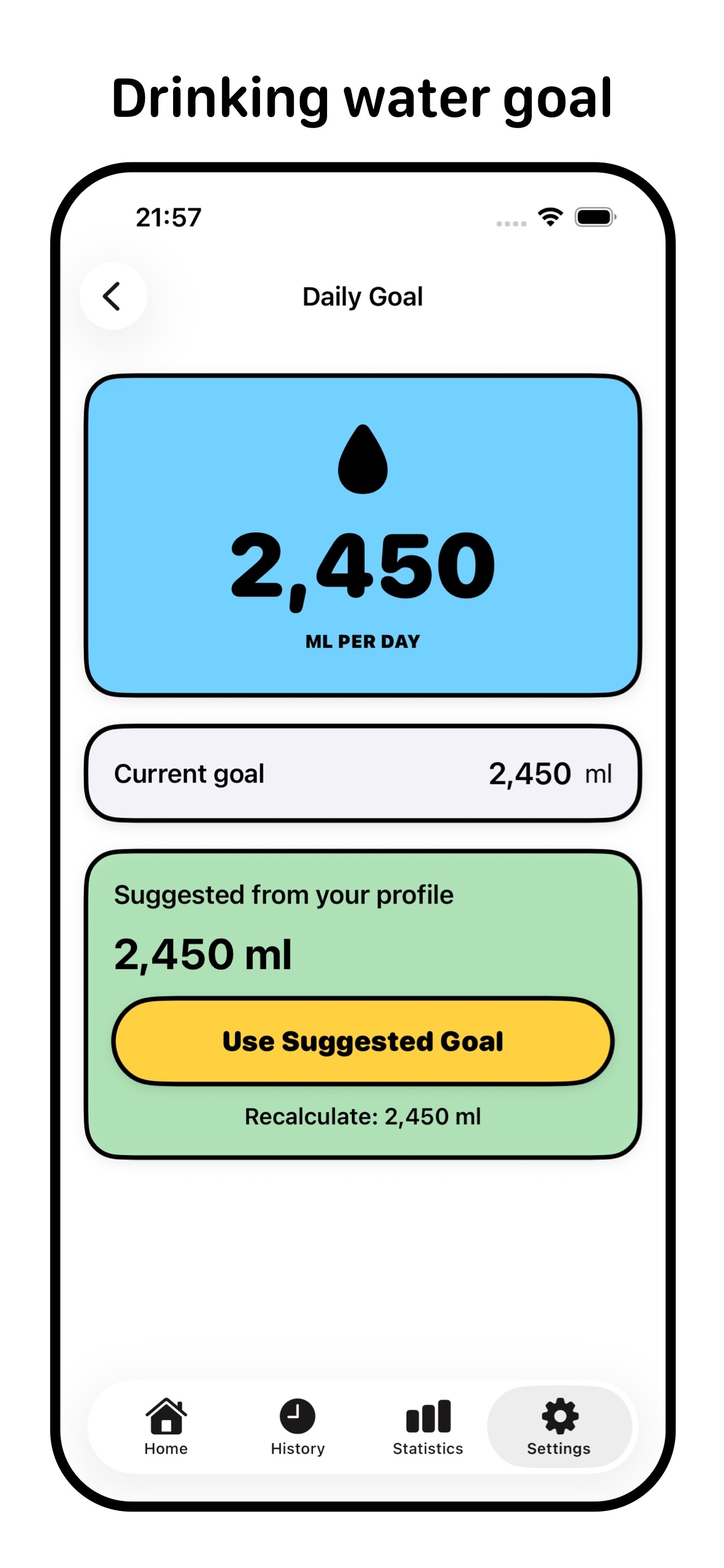 Screenshot 6 of Drinkin-Water Tracker