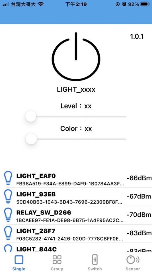 BLE Smart (iOS) 由: WENTAI TECHNOLOGY CORPORATION BLE Smart (iOS) 由: WENTAI TECHNOLOGY CORPORATION