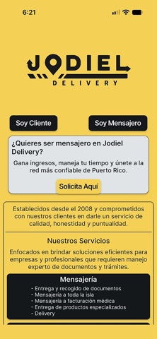 Jodiel Delivery screenshot 1