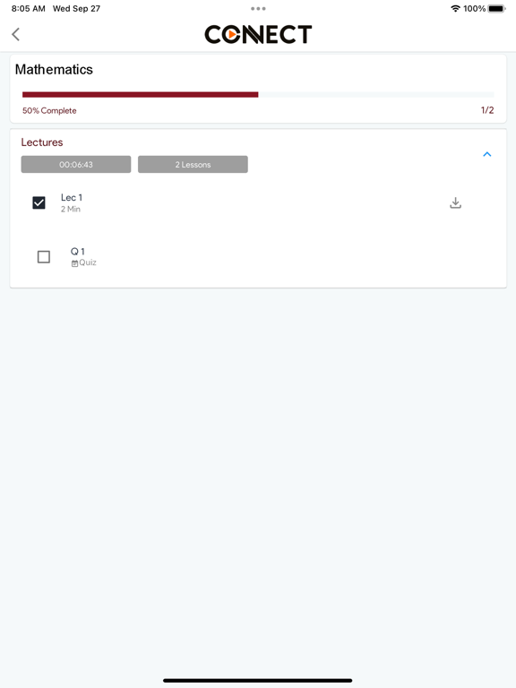 Screenshot #6 pour CONNECT E-Learning