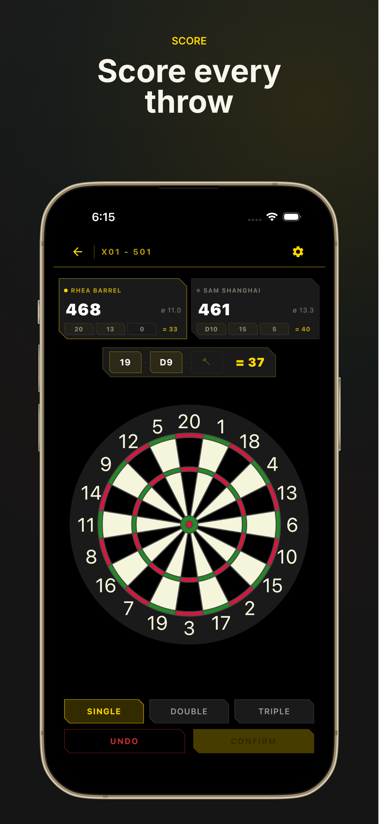Darts Scoreboard - DartKrux screenshot 4