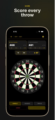 Darts Scoreboard - DartKrux Screenshot 4 of 7