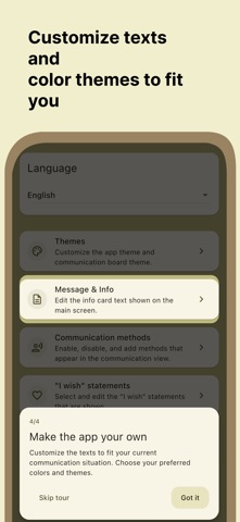 Communication Passport Screenshot 7 of 7