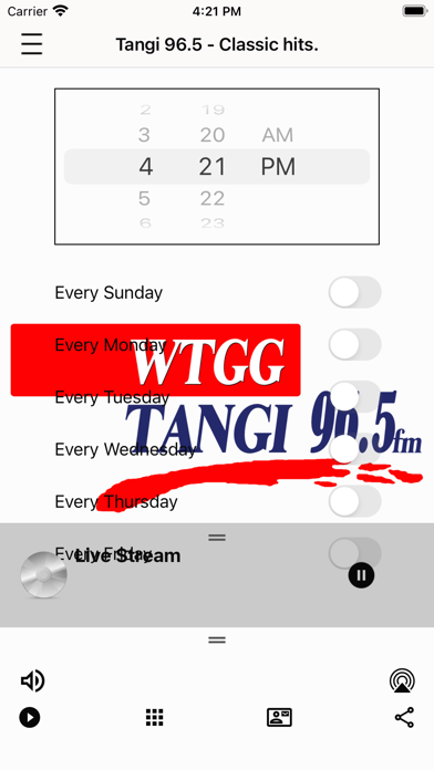 Tangi 96.5 Screenshot