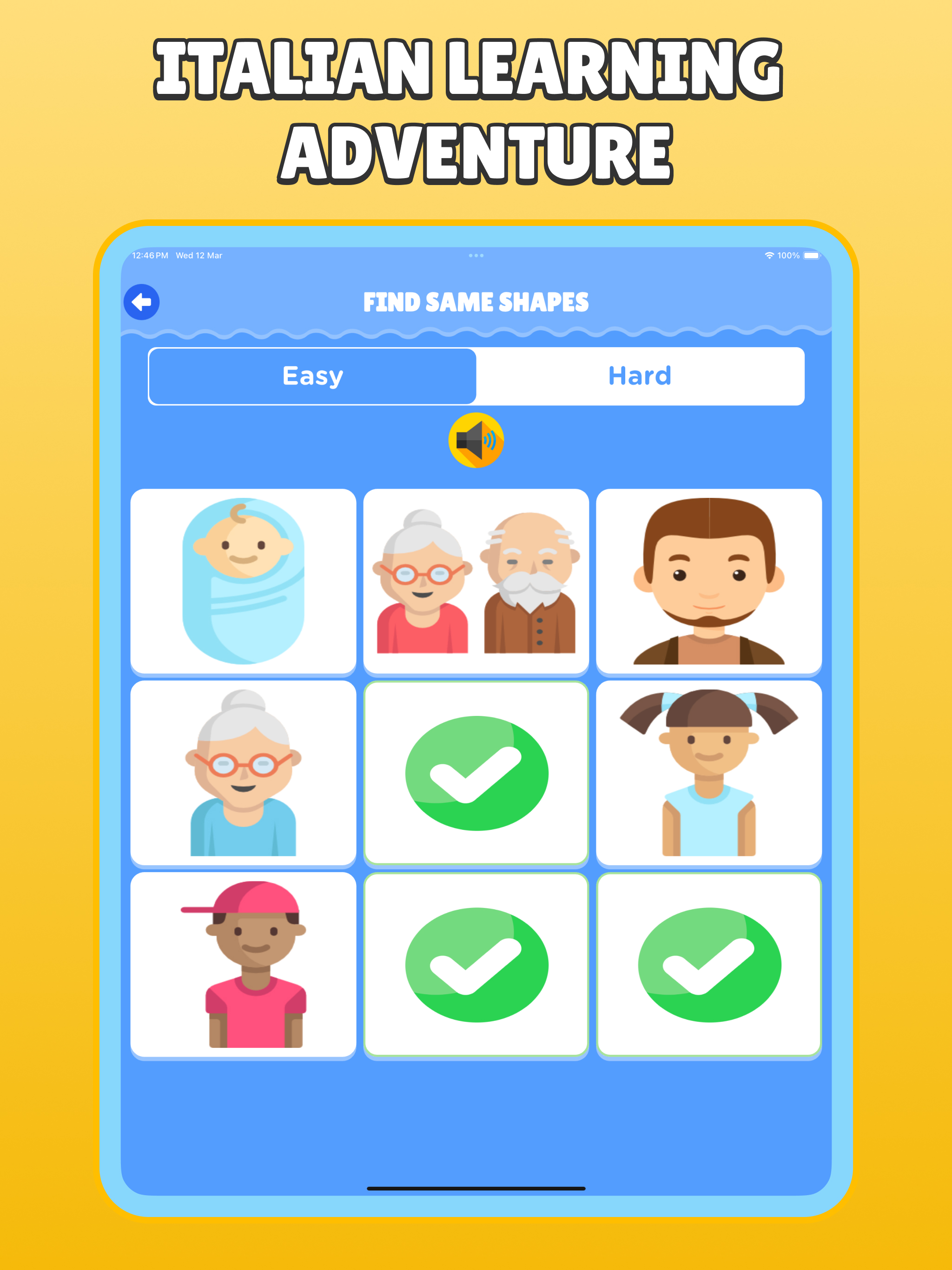 Learn Italian Vocabulary - Kid