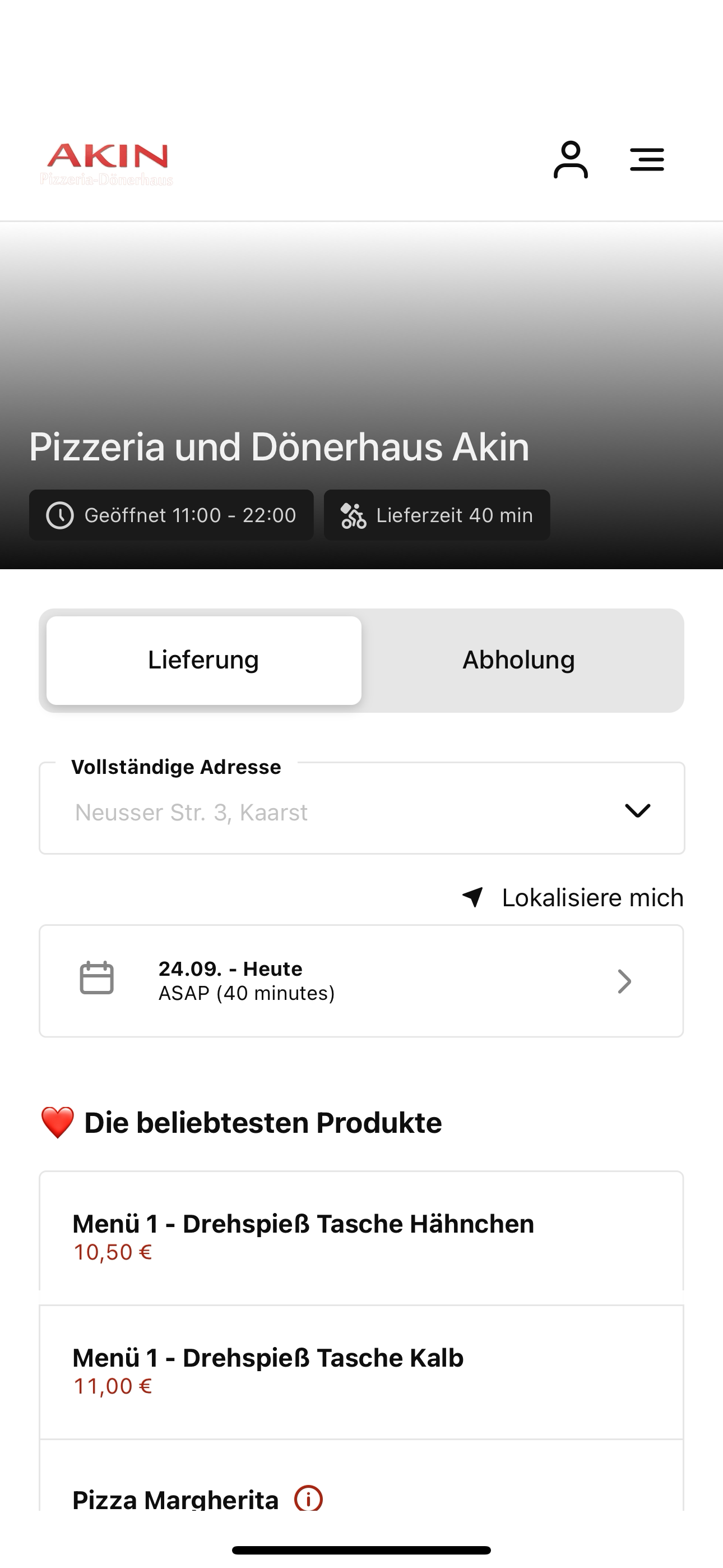 Pizzeria und Dönerhaus Akin