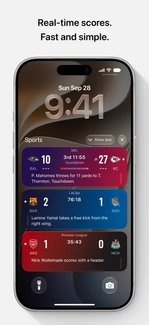 Apple Sports screenshot 1