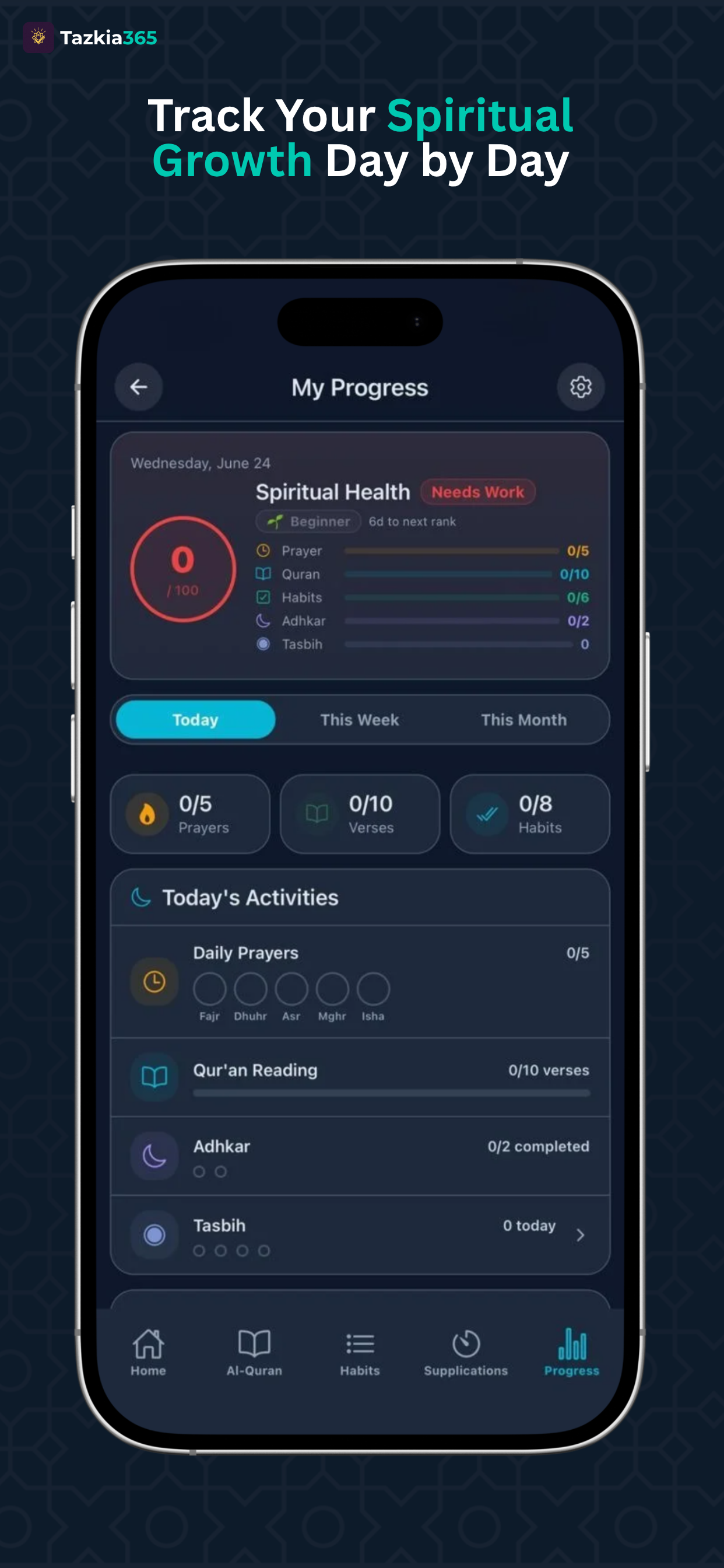 Tazkia365: Daily Muslim Habits screenshot 8