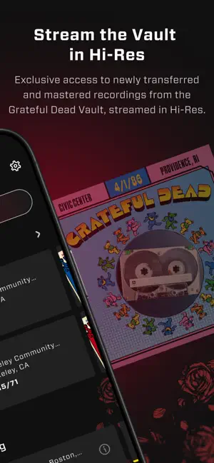 Play Dead: Grateful Dead App screenshot 2