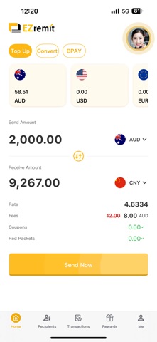 EZRemit Screenshot 2 of 5