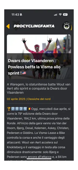 procyclingfanta screenshot 3