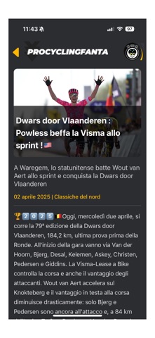 procyclingfanta screenshot