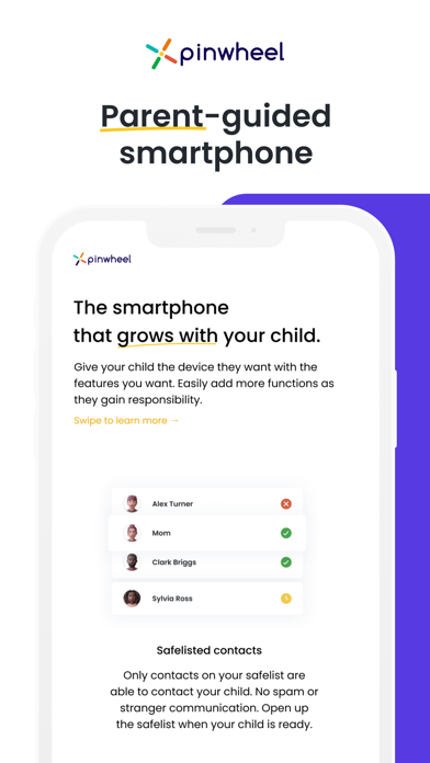 Pinwheel Caregiver Screenshot