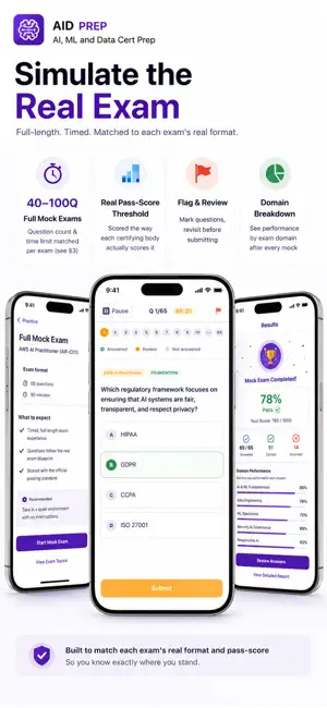 AI, ML & Data Cert Exam Prep screenshot 3