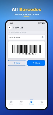 Scanzo: QR & Barcode Scanner Screenshot 5 of 10