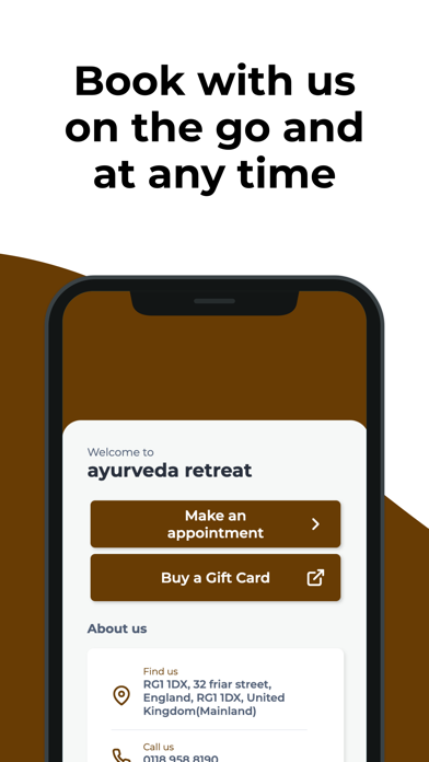 Ayurveda Retreat Screenshot