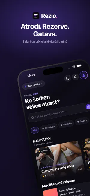 Rezio - Discover & Book screenshot 1