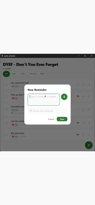DYEF - Don't You Ever Forget screenshot 2
