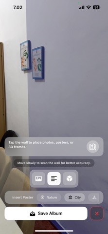 RealWall Album iPhone screenshot