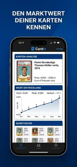 Screenshot von SportDex: Sport Card Identify auf dem iPhone 3