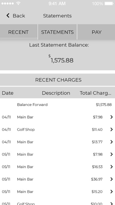 The Lakes Golf Club Screenshot