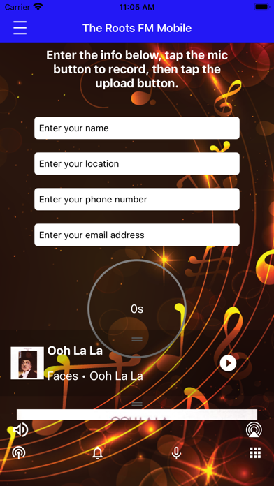 The Roots FM Radio Screenshot