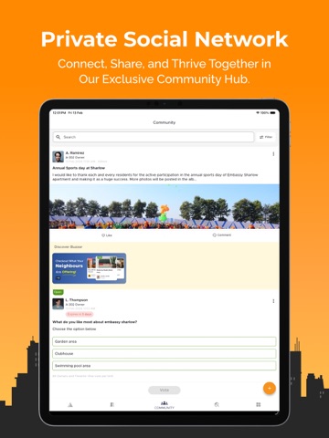 Embassy Residential iPad screenshot