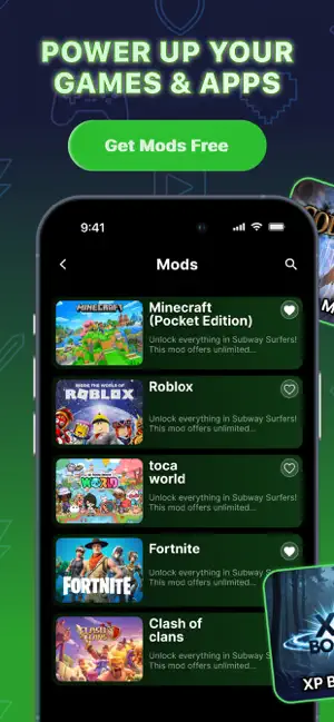 HappiMod - Working Game Mods iPhone screenshot 1