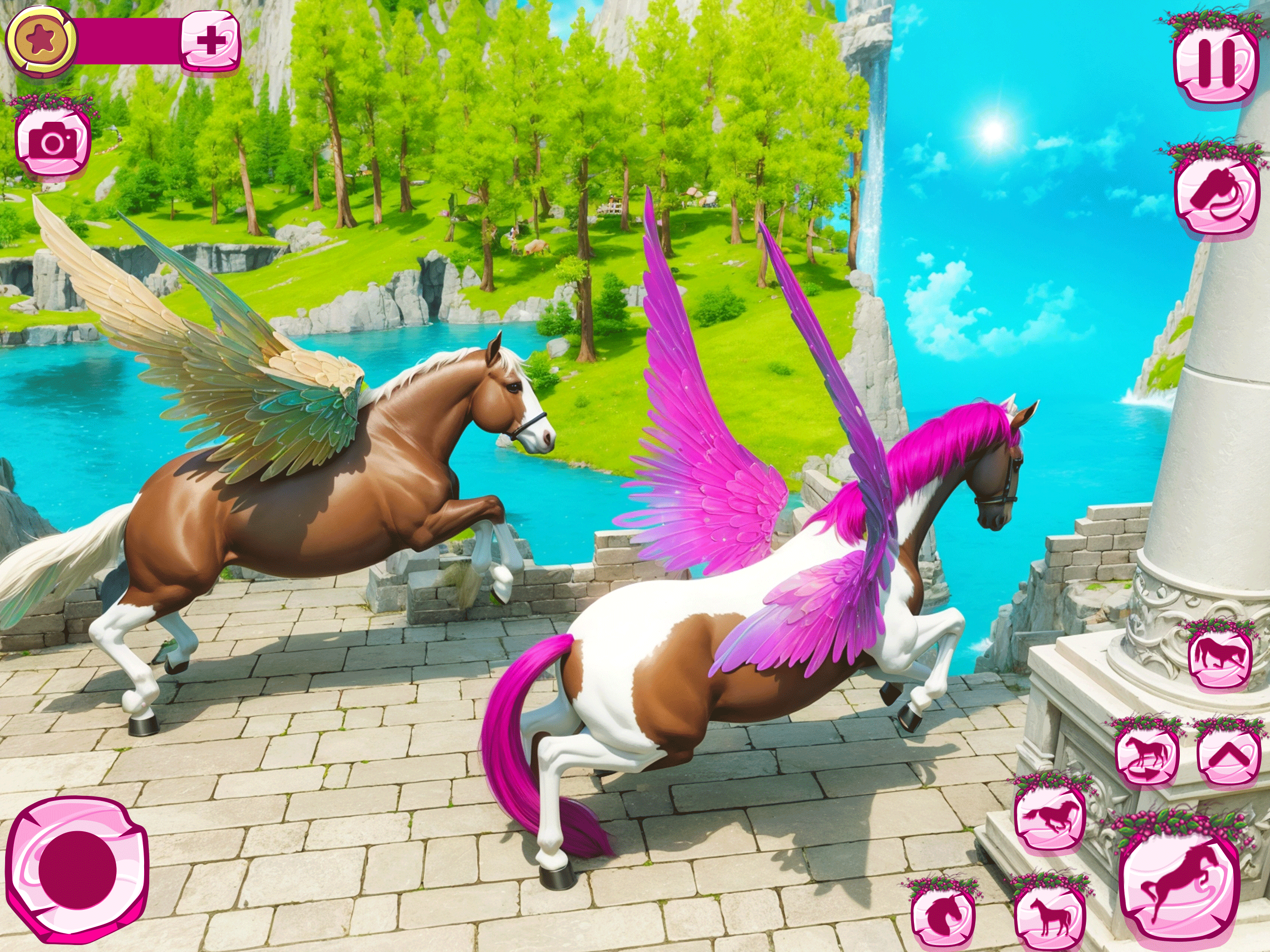 My Flying Horse Herd Care Sim