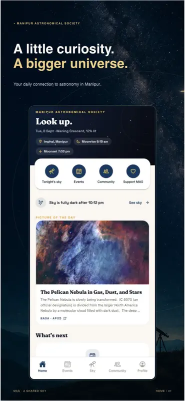 MAS: Manipur Astronomy screenshot 2 of 5