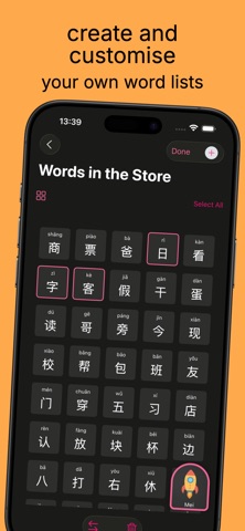 Spaced: Language Learning iPhone screenshot