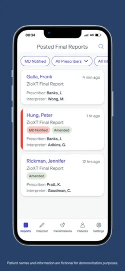 ZioSuite Demo iPhone Screenshot 3