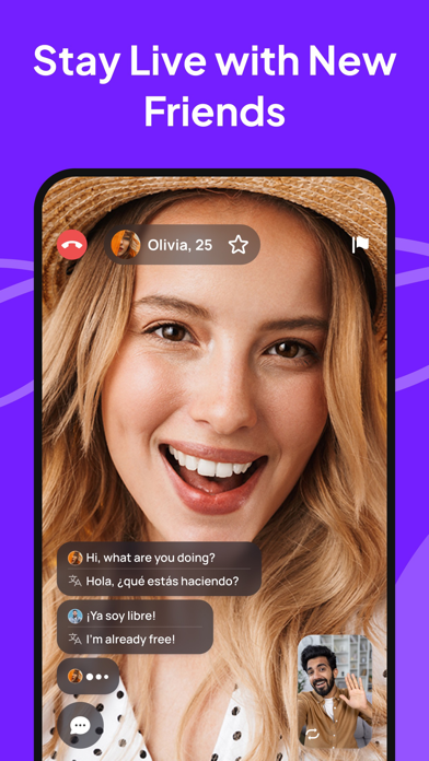 TopLive - Live Video Chat App Screenshot