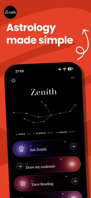 Zenith: Cosmic Guide screenshot 1