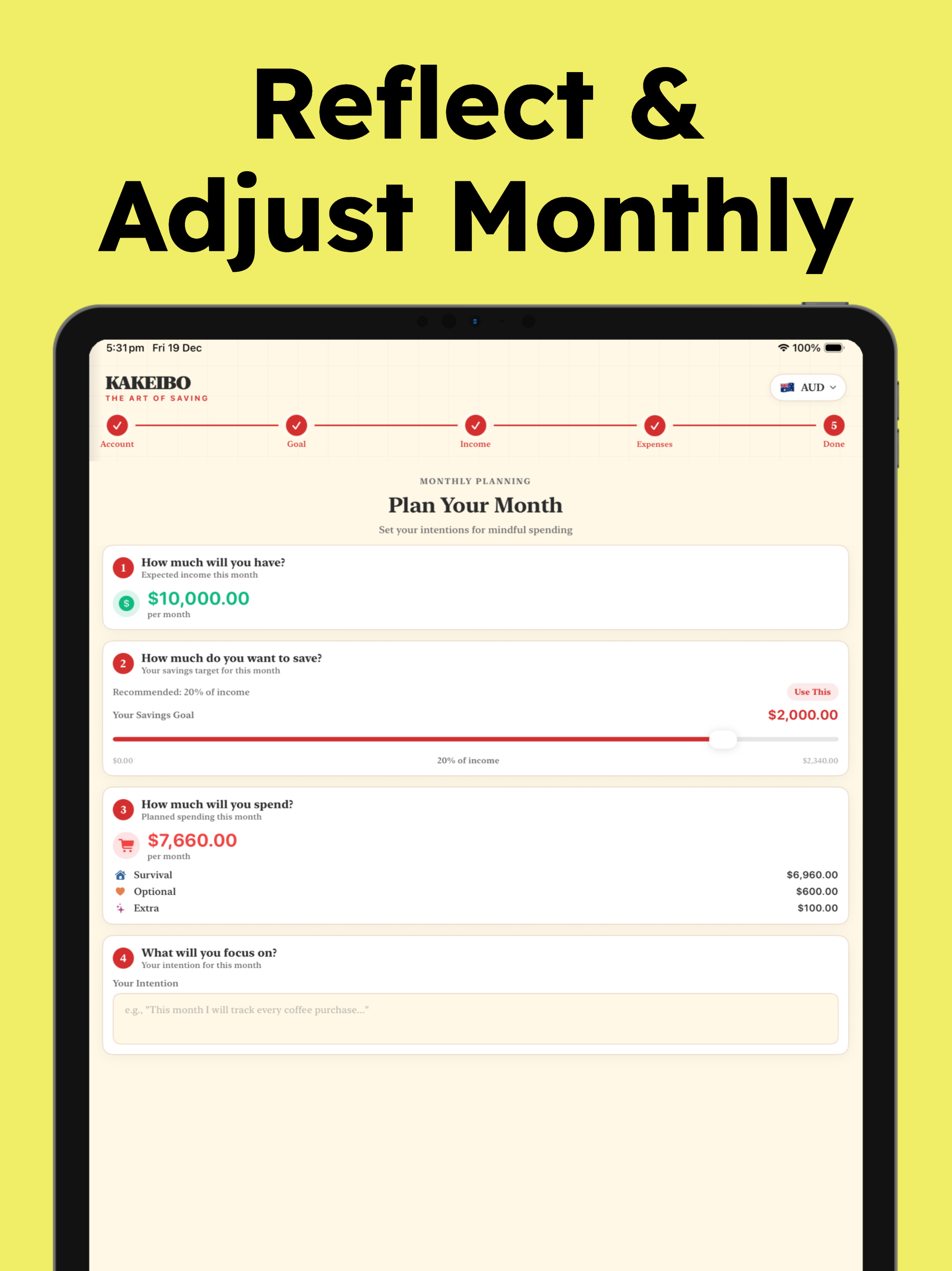 Kakeibo: Goal & Budget Planner screenshot 17