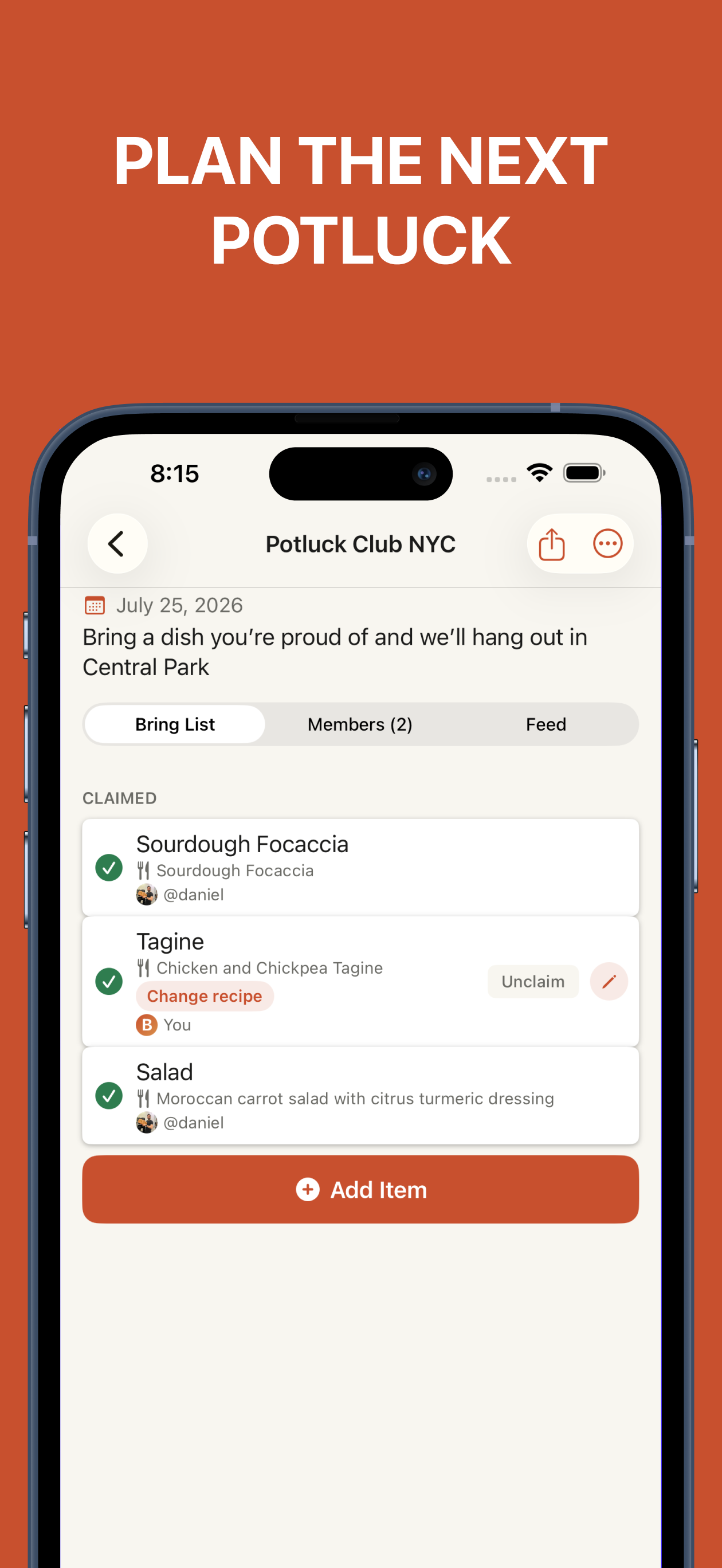 Potluck Club: Cook & Share screenshot 7