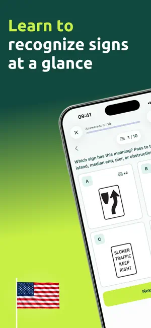 Traffic Signs: Quiz screenshot 1