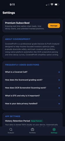 CoveredProfit: Covered Calls Screenshot 7 of 8