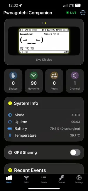Pwnagotchi Companion screenshot 2