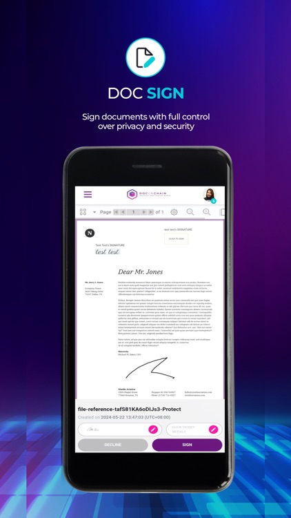 DOCONCHAIN screenshot-3