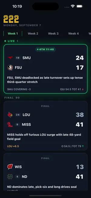 222 Sports screenshot 2