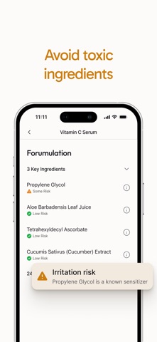 Eden - Skincare Simplified iPhone screenshot