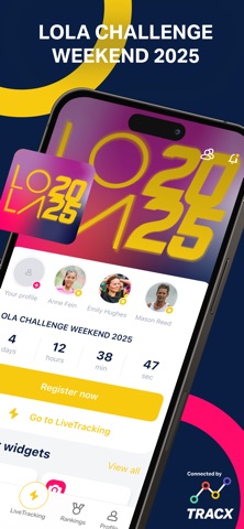 Lola Challenge Weekend app screenshot