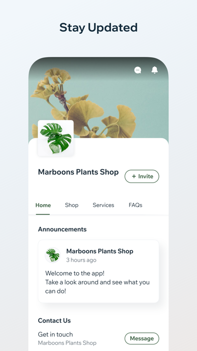 Marboons Plants Shop Screenshot