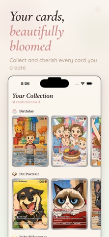 Card Bloom: AI Card Maker Screenshot 1 of 6