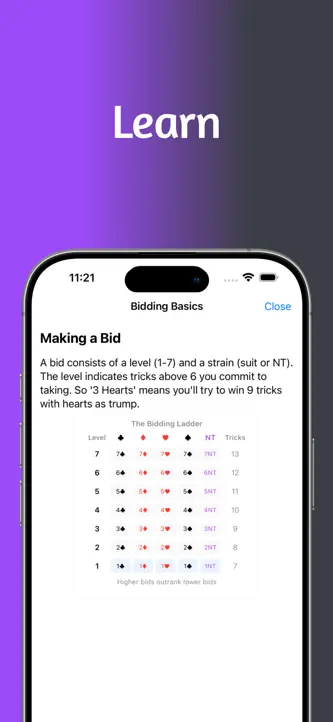 Bridge - Play & Learn screenshot 2
